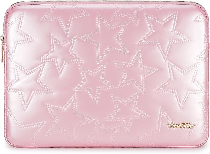 14 inch Laptop Sleeve Case for 14" MacBook Pro M5 M4, Surface Laptop Studio 2, ThinkBook 14 Gen 8, IdeaPad 3i, Yoga Slim 7X, Inspiron 14, 14.5" XPS 14, HP ThinkPad Notebook Bag Cover, Pink