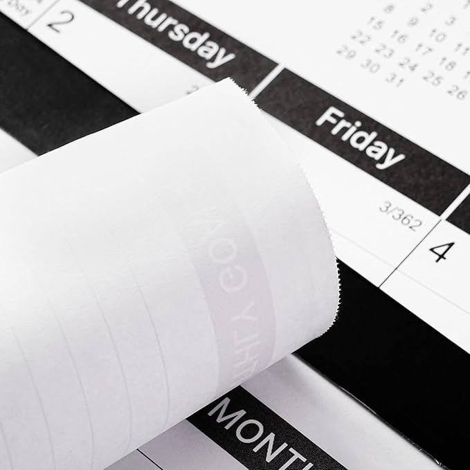 2026 Desk Calendar - Desk Calendar 2026, Jan. 2026 - Dec. 2026, 17"x12" Desktop Calendar with Notes, Corner Protector, Ruled Blocks