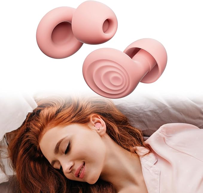 Multipurpose Silicone Ear Plugs with Advanced Noise Reduction Enhancing Focuses by Minimizing Distractions 1 Pair Work Ear Plugs for Offices