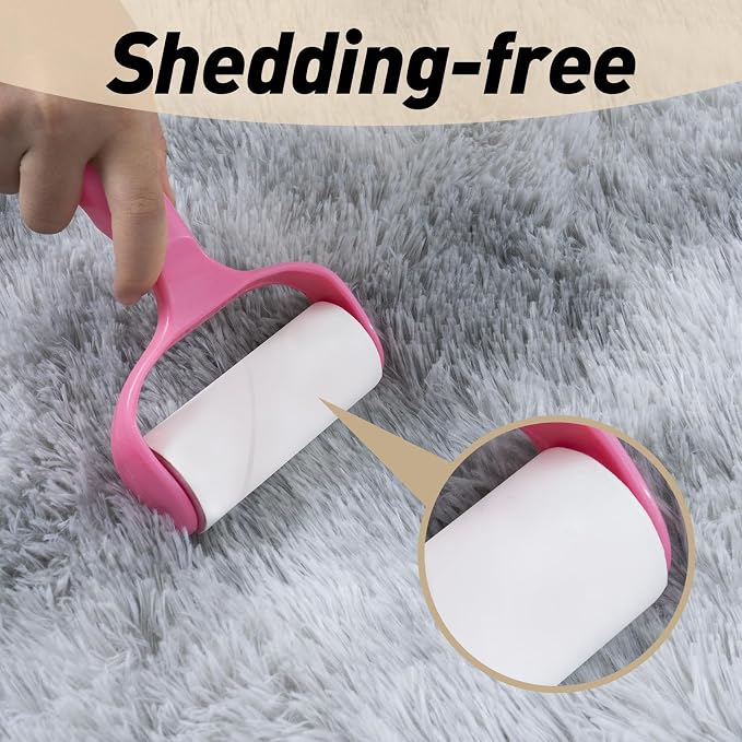 Mugorn Small Soft Shag Rugs for Bedroom, 3x5 Fluffy Area Rugs for Living Room