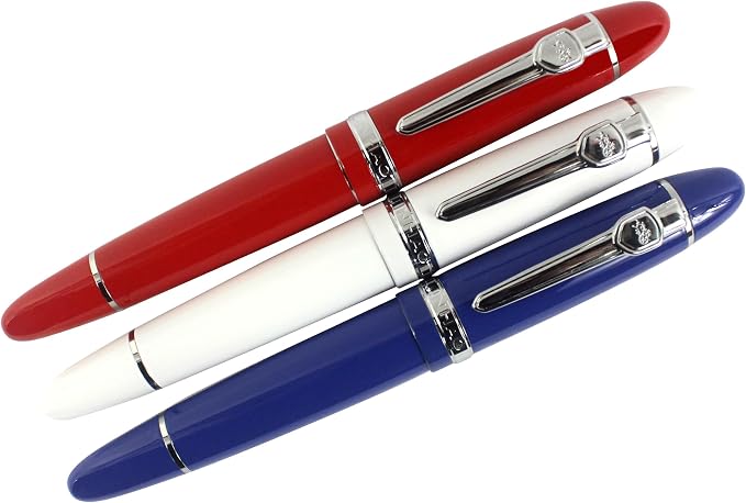 Jinhao 159 Black Rollerball Pen Heavy Big Pen 3 Pieces in 3 Colors