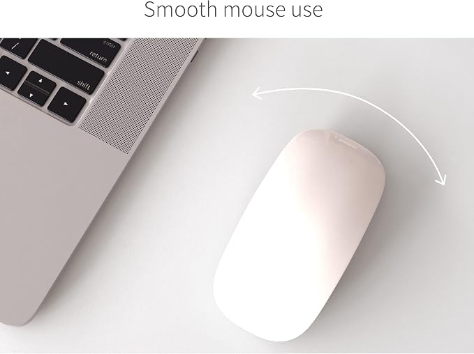 RENMTURE Dual-Sided Mouse Pad, Natural Cork & PU Leather Large Desk Pad for Office and Home Work, Desk Protector Non-Slip, Waterproof, Easy Clean (White, 36"x17")