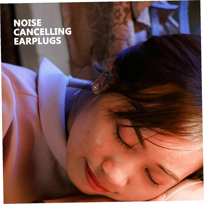 VALICLUD 3 Pairs Reusable Silicone Noise Cancelling Sleeping Comfortable Noise Reduction for Travel Concerts Swimming and Focus Multipurpose Hearing Protection