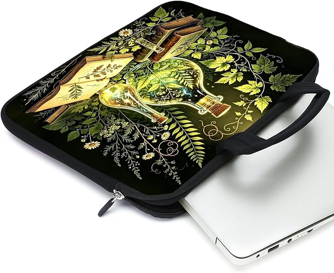 15.6" Laptop Sleeve 14" 15" 15.4" Chromebook Case Ultrabook Case Notebook Sleeves PC Messenger Bag (XM-15ST-4)