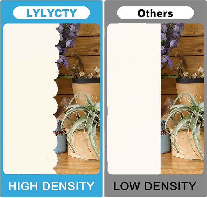 Ivory Backdrop for Photoshoot Professional Photo Backdrop Background Curtain for Product Photography Portraits Wedding Party Live Streaming Video Recording 6X9 FT