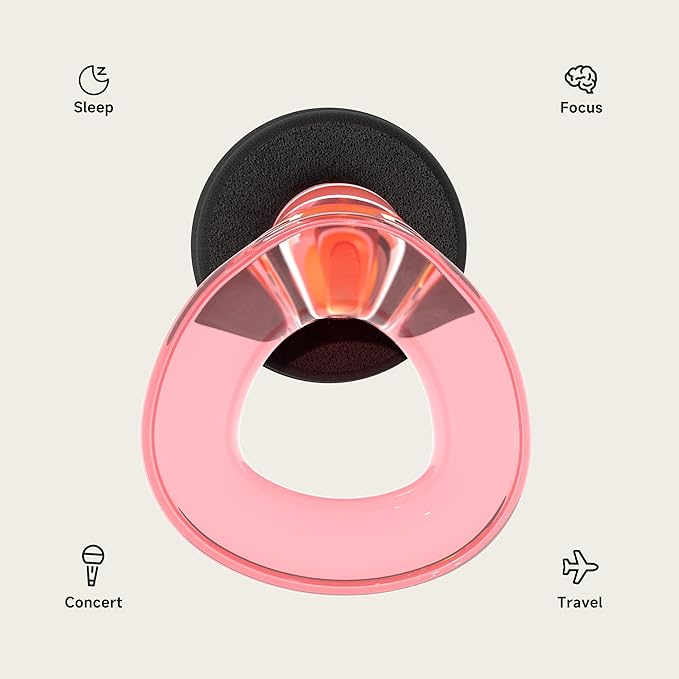 Ear Plugs for Concerts, 𝟐𝟎𝟐𝟔 𝐔𝐩𝐠𝐫𝐚𝐝𝐞 High Fidelity Hearing Protection for Rave、Festival、Musicians、Travel, Soft Silicone EarPlugs for Concerts、Work,30 dB Noise Reduction Gifts for Everyone