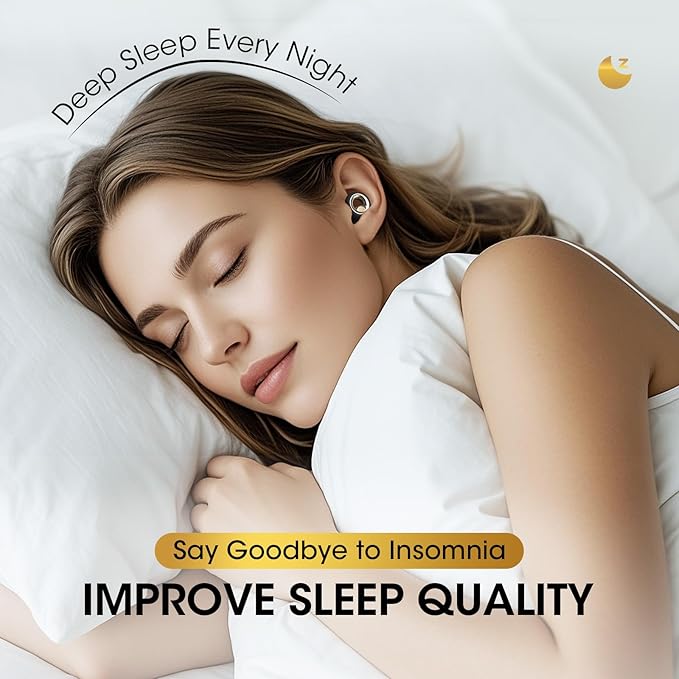 45dB Ear Plugs for Sleeping Noise Cancelling, Soft Earplugs for Concert, Reusable Ear Plugs for Noise Reduction with 8 Ear Tips, Silicone Hearing Protection for Work, Travel(Midnight Gray)