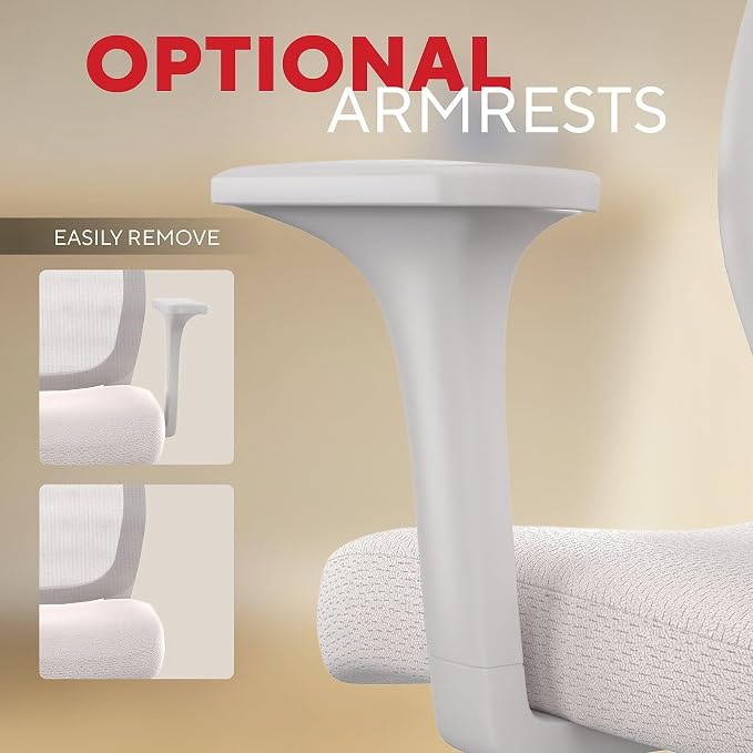 Staples Ergonomic Task Chair, Mesh, Gray