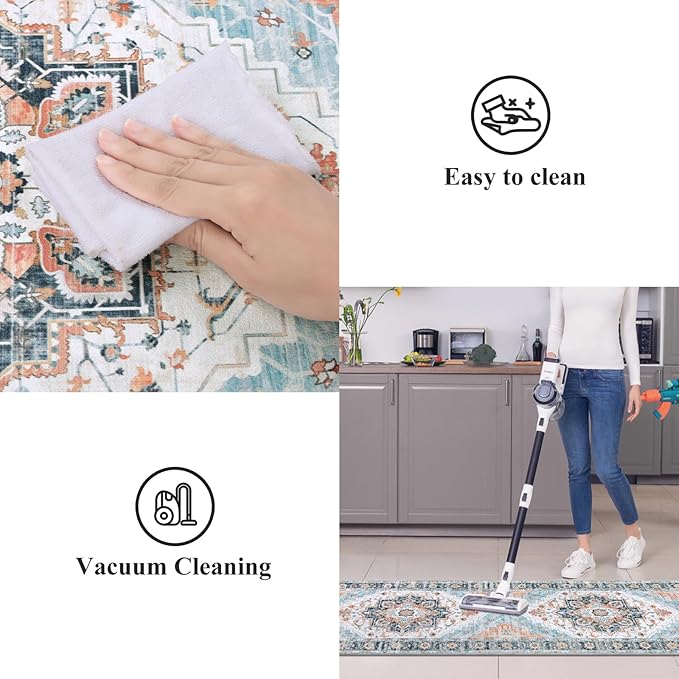 Cushioned Kitchen Rug Sets 3 Piece Anti Fatigue Kitchen Mats for Floor Non Slip Waterproof Kitchen Rugs and Mats Comfort Standing Mat Runner for Home Office,Sink,Laundry