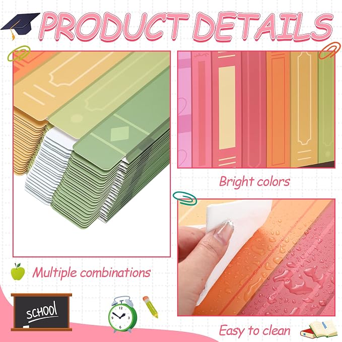 Honoson 24 Pcs Bulk Inspirational Privacy Folders for Students Cardboard Test Privacy Boards Motivational Words Desk Dividers Shield for Classroom School Study Supplies (Pastel Rainbow)