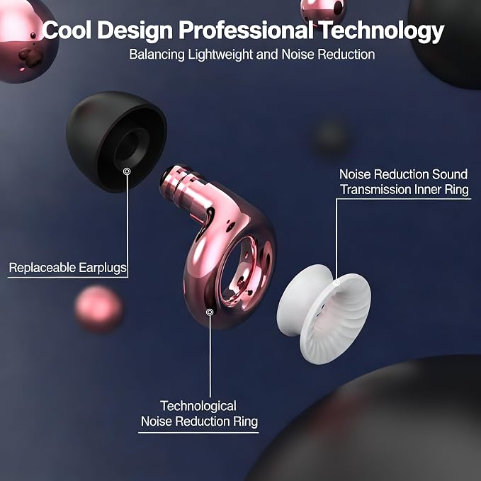 Sensitive Ear Friendly Earplugs, Hypoallergenic Soft Silicone | 25dB Noise Reduction, Reusable, For Adults, All Night Sleeping & Daily Use
