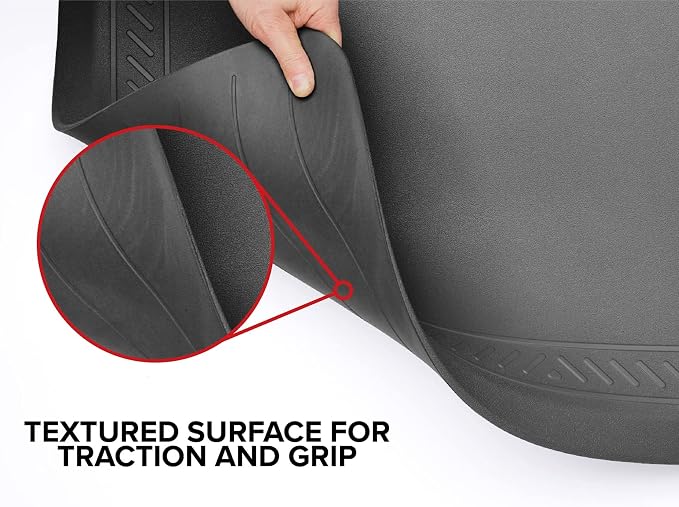 WeatherTech ComfortMat, 24 by 36 Inches Anti-Fatigue Comfort Mat, Carbon Fiber Pattern, Tan