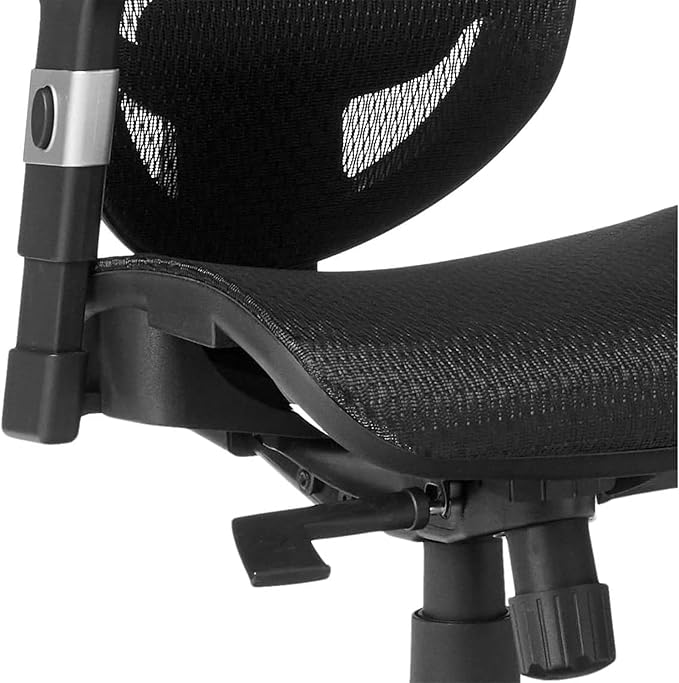 STAPLES Hyken Ergonomic Task Chair, Mesh, Ergonomic, Lumbar Support, Swivel, Black