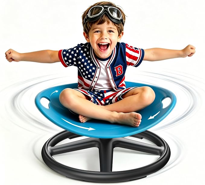 Sensory Spinning Chair for Autistic & ADHD Kids, Sensory Swivel Seat，220Ib | Spinning Chair for Kids ,360° Sensory Spinning Chair