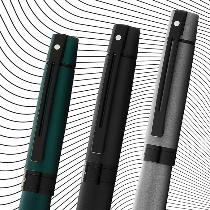 Sheaffer 300 Matte Gray Lacquer Fountain Pen