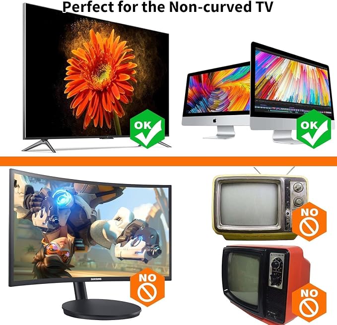33.46 inch TV/PC Top Shelf Mount for Routers with 2 Storage Boxes | Adjustable Monitor Top Shelf Wide Platform Screen Storage Bracket, TV Mounted Shelf for Cable Boxes, Remote, Games Consoles