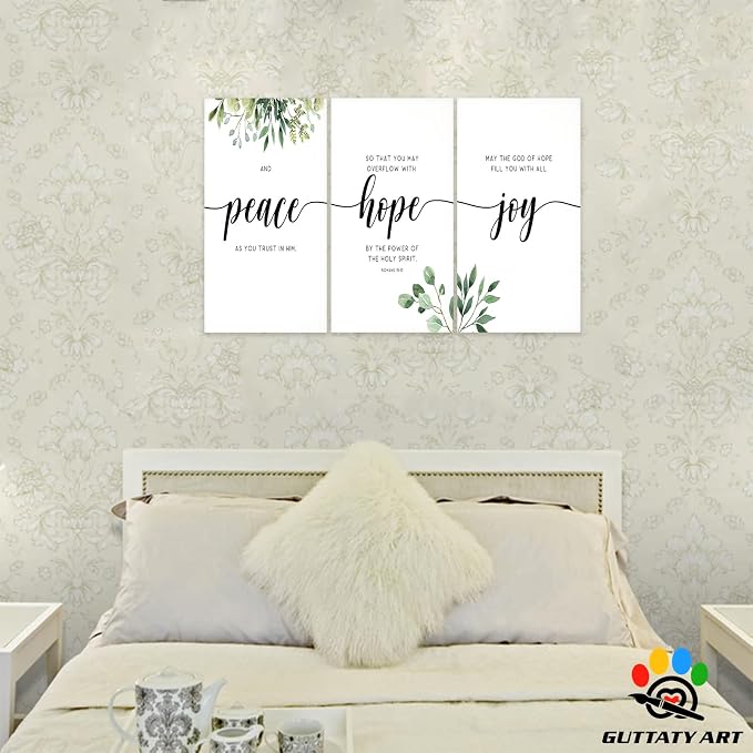Office Wall Art-3 Panel Motivational Art, Inspirational Quotes Canvas for Home Office, Positive Quote Wall Decor, Entrepreneur Words Poster Frame 20'x30'x3Pcs