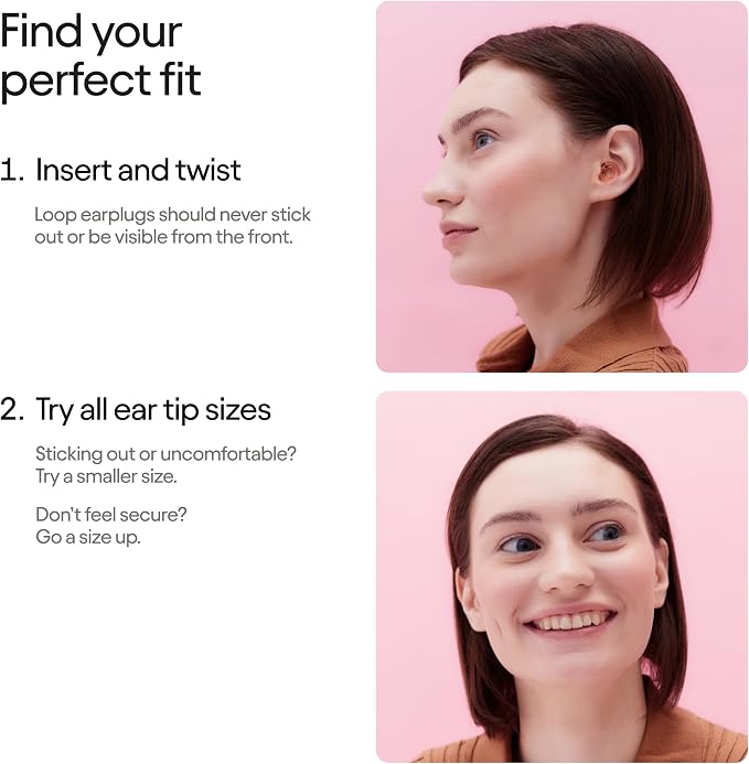 Loop Engage 2 Ear Plugs - Everyday Noise Relief with Clear Speech | 16dB SNR noise reduction. For social gatherings, work, conversation, parenting & noise sensitivity