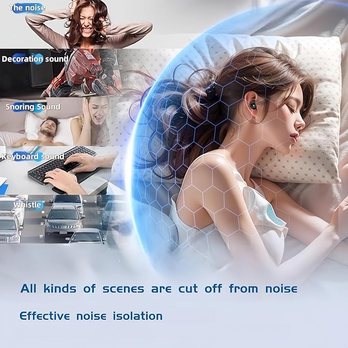 Ear Plugs for Sleeping Noise Cancelling Silicone Earplugs with 8 Ear Cap Carry Case Hear Protection Comfy Reusable for Snoring Sensitive Travel Work Study Focus Loud Concerts Events DJs Hunt Shoot