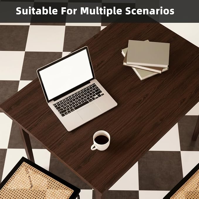 Table Protector - 24×36 Inch Waterproof Easy to Clean Can Conceal Flaws Protector The Table Top from Scratches Used for Coffee Table Nightstand(Walnut Wood Grain 24×36)