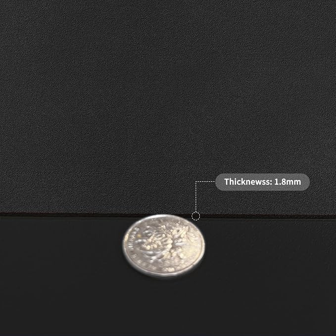 Dresser Covers Runners - 14x88 Inch Waterproof Easy to Clean Can Conceal Flaws Protector The Table Top from Scratches Used for Coffee Table Dresser(Black+Black 14x88)