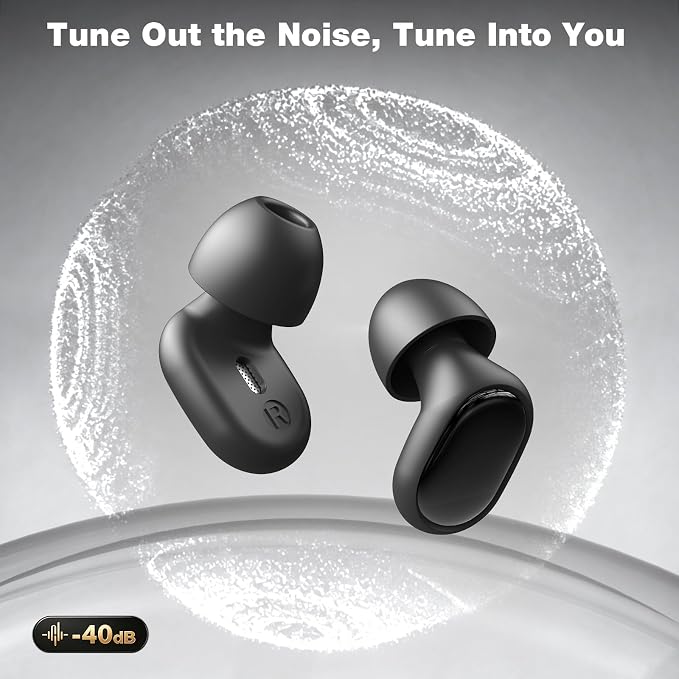 Yawsoy Noise Cancelling Ear Plugs - Ultimate Hearing Protection | 40dB SNR noise reduction, ultra-comfy & custom fit, reusable silicone ear plugs for sleep, focus, travel & noise sensitivity
