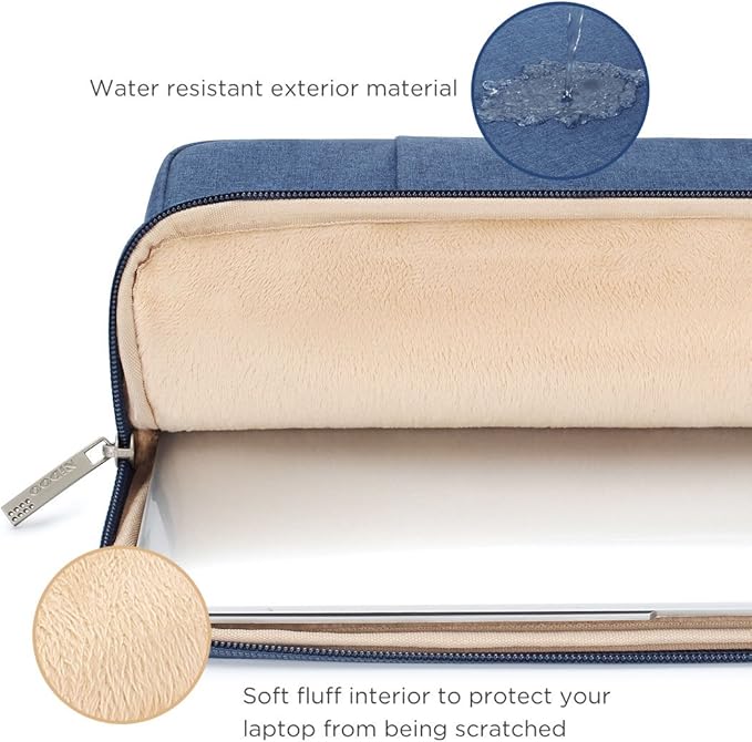 NIDOO 11 Inch 13 Inch Laptop Sleeve Tablet Computer Case Bag for 12.9" 13" iPad Pro M2 M4 / 13" iPad Air M2/ 13" Surface Pro10 9 8 7 X/ 13" MacBook Pro Air/Lenovo ThinkBook 13x / Dell XPS 13