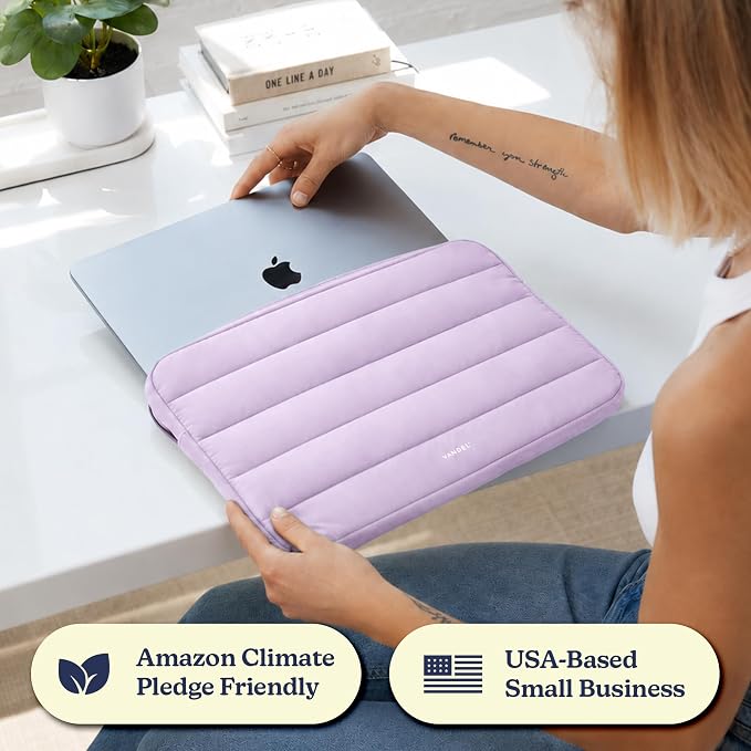 Vandel - The Original Puffy Laptop Sleeve 15-16 Inch Sleeve for Women and Men MacBook Pro 16 in Case, Cute Computer Bag 15.6 Inch HP Carrying Case - Apple, Asus, Dell, HP Laptop Case 15.6 Cover