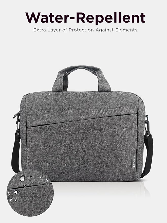 Lenovo Laptop Carrying Case T210, 15.6-Inch Laptop and Tablet, Sleek Design, Durable and Water-Repellent Fabric