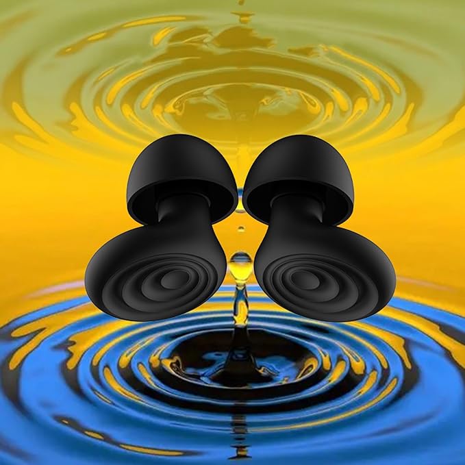 Multipurpose Silicone Ear Plugs with Advanced Noise Reduction Enhancing Focuses by Minimizing Distractions 1 Pair Work Ear Plugs for Offices