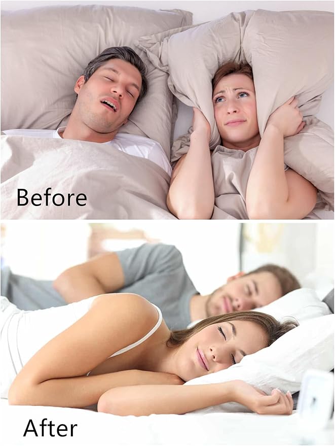 Ear Plugs for Sleeping Noise Cancelling Silicone Earplugs Noise Reduction, 2 Pairs Ear Plugs for Sleeping Reusable Noise Sound Blocking Earplugs for Sleep,Snoring,Concerts,Focus,Flight