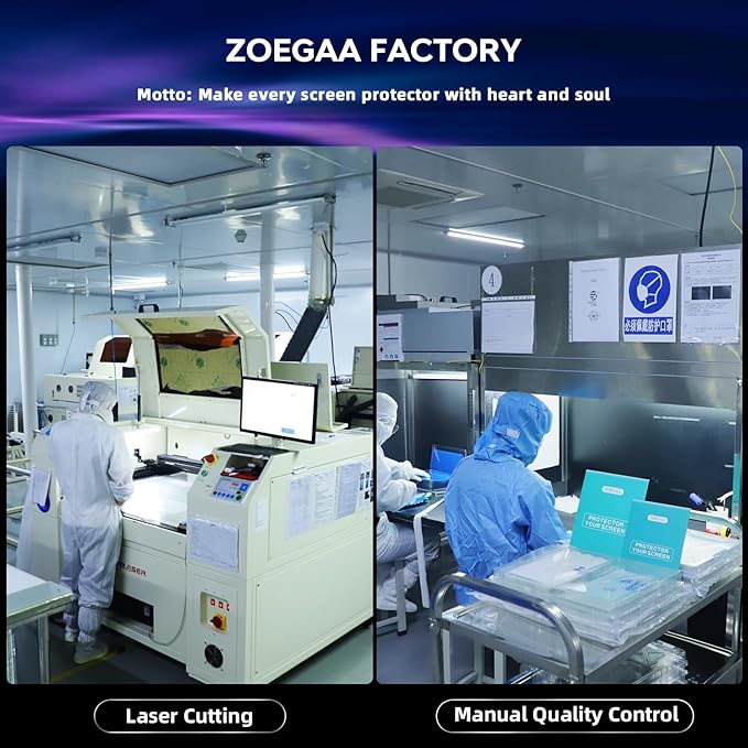 ZOEGAA Privacy Screen Protector for iPad Pro 11 inch M4 5th Gneeration 2024,Anti Blue Light Glare Spy Private Filter