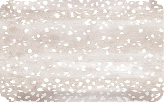 House of Noa Nama Standing Mat – Anti-Fatigue Kitchen Mats for Floor, Cushioned & Non-Slip Kitchen Comfort Mat for Standing, Thick Foam Anti-Fatigue Mat for Kitchen & Workspaces, Fawn Brown 22" x 36"