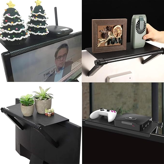 Floating Shelves for Wall Under TV Shelf for Wall Mounted TV Top Shelf TV Shelf for Cable Box Shelf for Wall Mounted TV and DVD