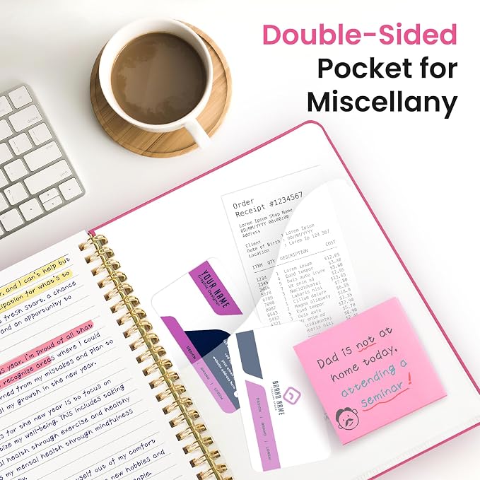Taja Lined Spiral Journal Notebook for Women & Men, 140 Pages, College Ruled Hardcover Notebook for Work & Note Taking, Journals for Writing, A5(5.7" x 7.9") – Berry Pink