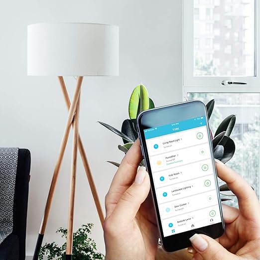 NSi Industries TORK WFIP1 Smart Plug - Indoor Standard Wi-Fi 3-Prong Single Outlet Plug - Compatible with Alexa and Google Assistant - Remote Access with Smartphone/Tablet App - No Hub Required