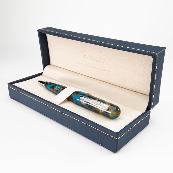 Conklin All American Gel Pen Southwest Turquoise | Luxury Gel Pen with Refillable Ink | Vibrant Design, Smooth Writing, Premium Quality