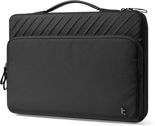 tomtoc Protective Laptop Carrying Case for 2024 New 16-inch MacBook Pro M4/M3/M2/M1 Pro/Max 2024-2019, Water-Resistant Laptop Bag Sleeve with Accessory Pocket for The New Razer Blade 15