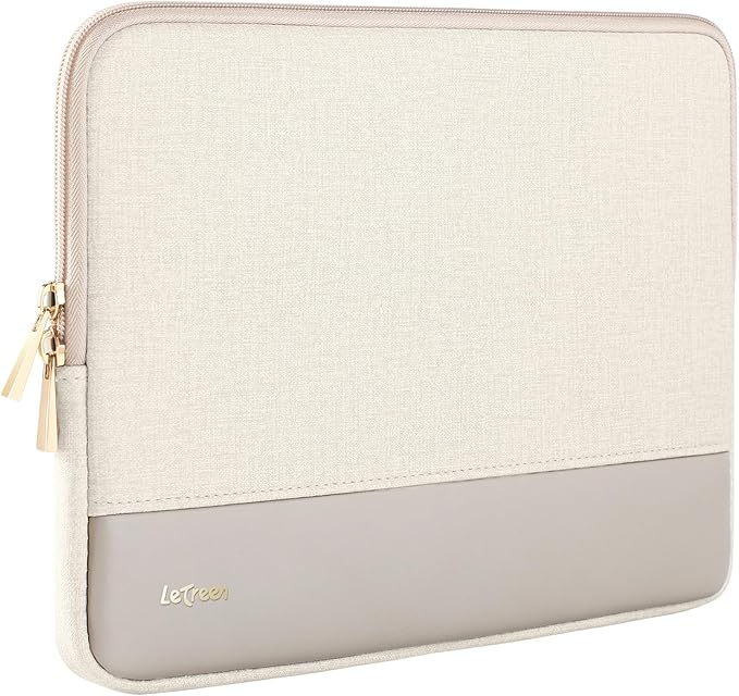 Laptop Case 13.3 inch, 13-13.3 inch Laptop Sleeve Compatible with MacBook Air M4 M3 M2 M1 2025-2018 / Pro M2 M1 2025-2016, HP Dell ASUS Lenovo Acer, Water-Resistant Computer Case Bag