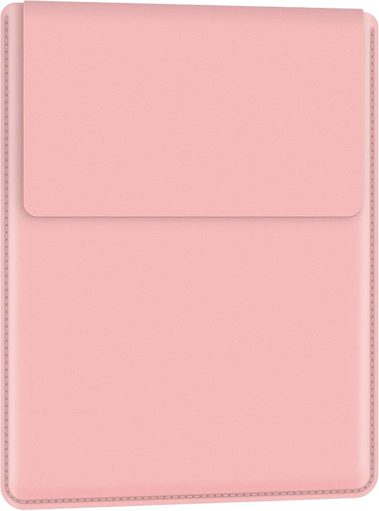BVYA 12-13.3" Laptop Sleeve, PU Leather Laptop Case Compatible with MacBook Air 13 2018-2022 (M2 A2681 M1 A2337), Compatible with MacBook Pro 13 2016-2022 (M2 A2686 M1 A2338 A2251 A2289 A2159)