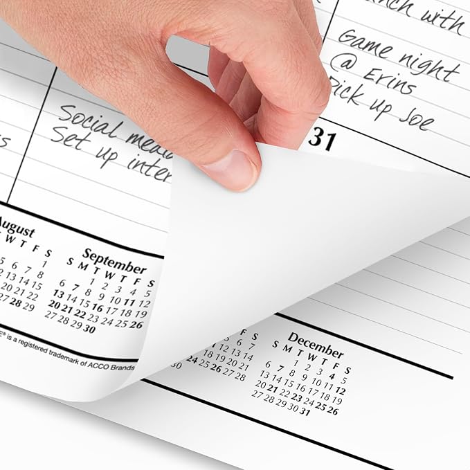 AT-A-GLANCE 2026 Desk Calendar, Monthly, Desk Pad, 21-3/4" x 17", Standard (SK220026)