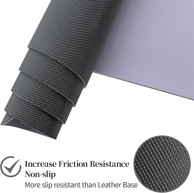 Mouse and Keyboard Pad, 3-in-1 Desk Mat Set, Wrist Rest for Computer Keyboard, Ergonomic Keyboard Wrist Rest Set for Office Home Decor(Lavender, 31.5" x 15.7")