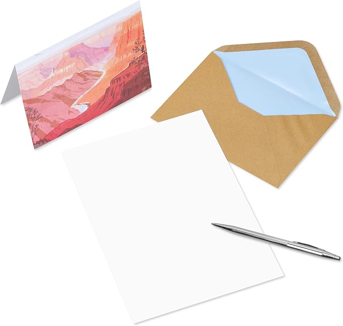 Papyrus Blank Cards with Envelopes, National Parks (20-Count)