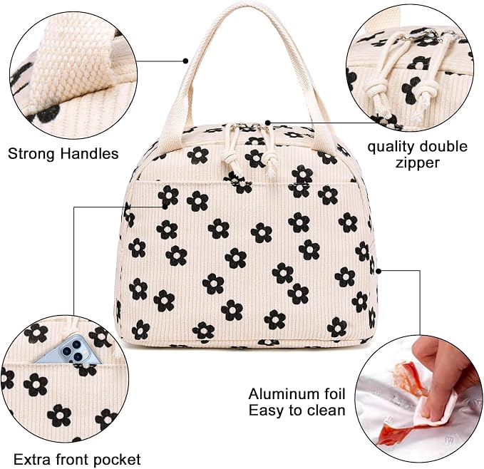 Bluboon Teens Backpack Set Girls School Backpack Lunch Box Pencil Bags Student Bookbags 3 in 1