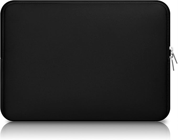 CCPK Laptop Sleeve 15.6" for MacBook Pro 16 inch Mac Air 15 inch M4 M3 Compatible with Hp Lenovo Dell Acer Computer Laptop Bag Sleeve Carrying Case Cover Protective Skin 15.6-16 inch Accessories Black
