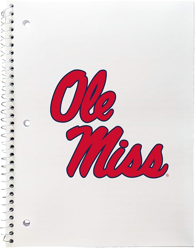 Mississippi (Ole Miss) Gift Set - Spiral Notebook and Comfort Feel Metal Pen (2314)