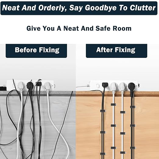 Black Cable Clips Nail in Cable Clip 100 Pcs 8mm Flat Black Ethernet Cable Wall Clips Cable Tacks Coax Clips Speaker Wire Clips Cable Nails for Cords Cat5/Cat5e/Cat6/Cat7 RJ45 Cord Clips