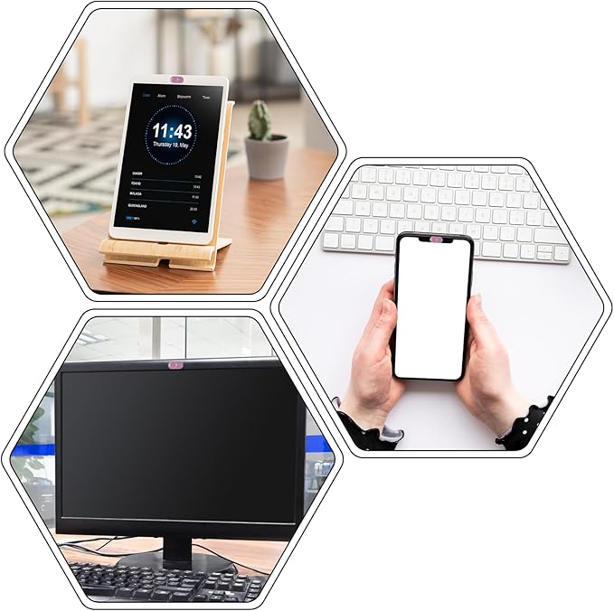 3 Pcs Laptop Camera Cover Slide, Ultra-Thin Metal Camera Cover, Webcam Covers Slide, Protect Your Privacy Security, Cameras Covers for Desktop Tablet Pad
