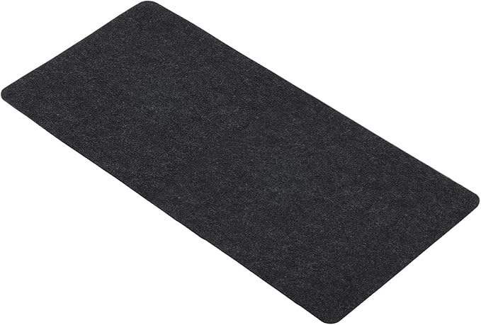 PATIKIL 24"x12" Desk Mat Protector, Felt Dual Side Mouse Pad Writing Mat for Office Home, Gray