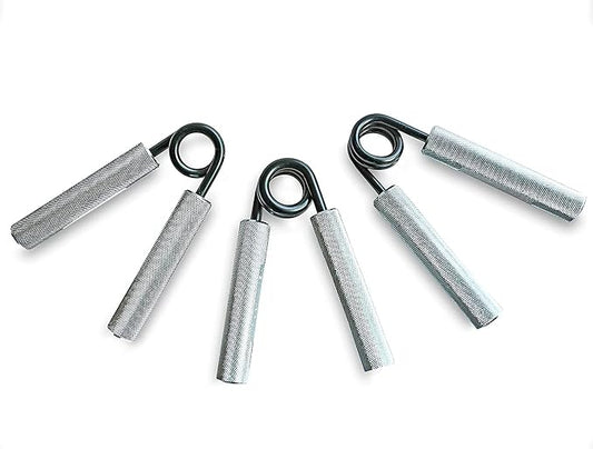 Hand Gripper Set of 3 (100, 150, 200 lbs) - Heavy Grippers, Arm Muscle Builder, Wrist Strengthener For Beginners To Professionals, Hand Grip Strengthener Set. Hand Exerciser Trainer For Athletes